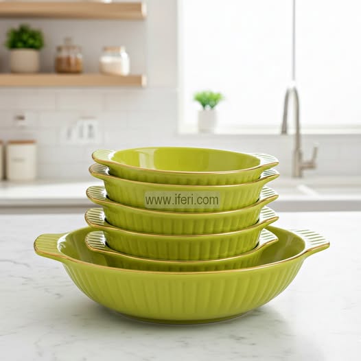 7 Pcs Ceramic Firni, Dessert, Soup Serving Bowl Set CGA0249