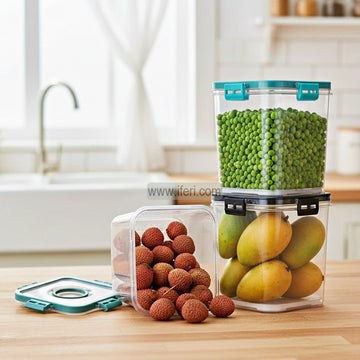 3 Pcs Plastic Food Container Set BCG3576