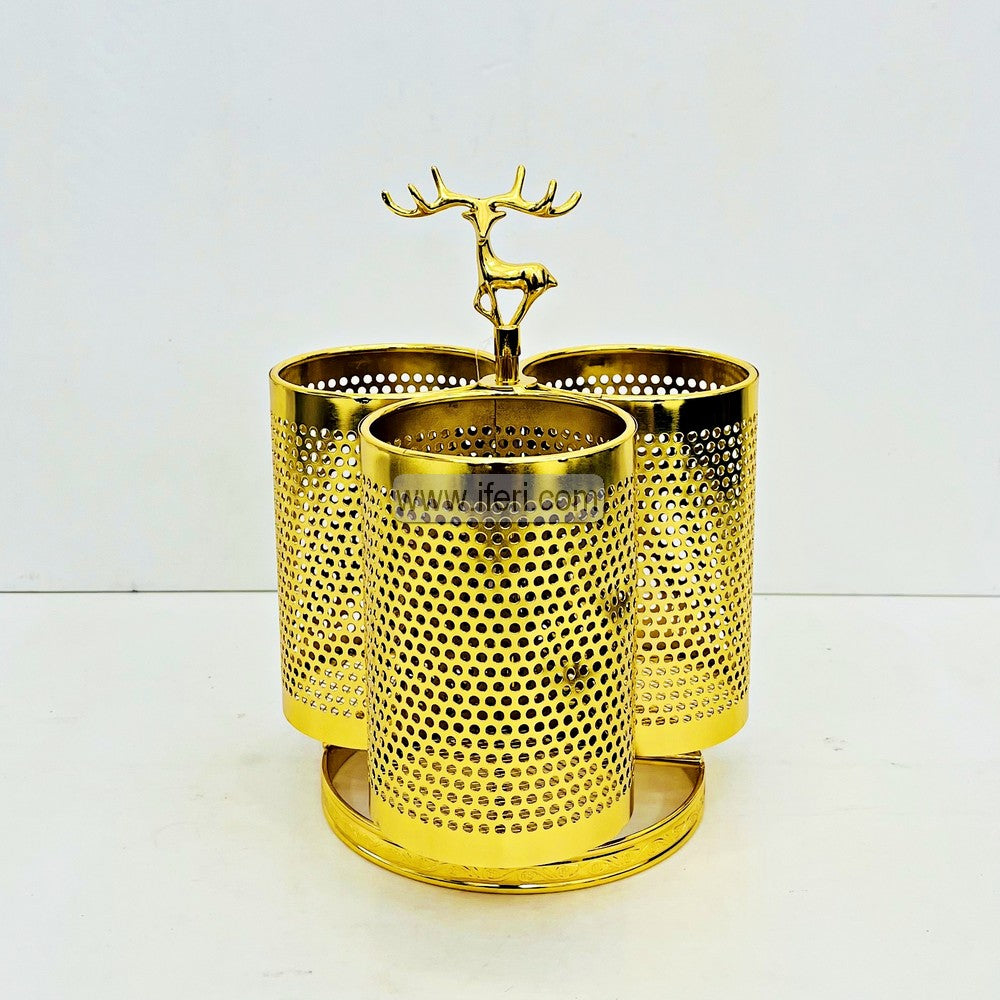 8.5 Inch Revolving Metal Spoon Holder EB21578