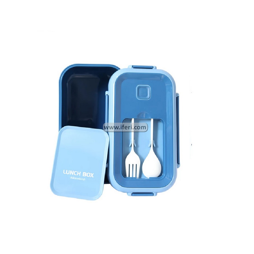 2 Part Airtight Tiffin Box Food Container with Spoons LB6433