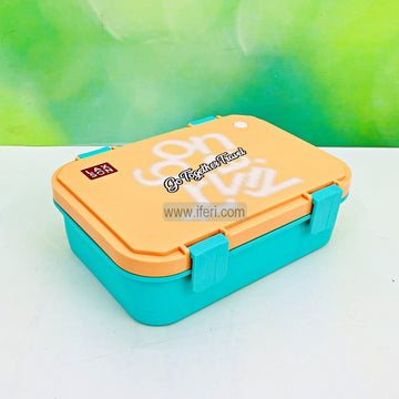 2 Part Airtight Stainless Steel Tiffin Box Food Container with Spoon MT595