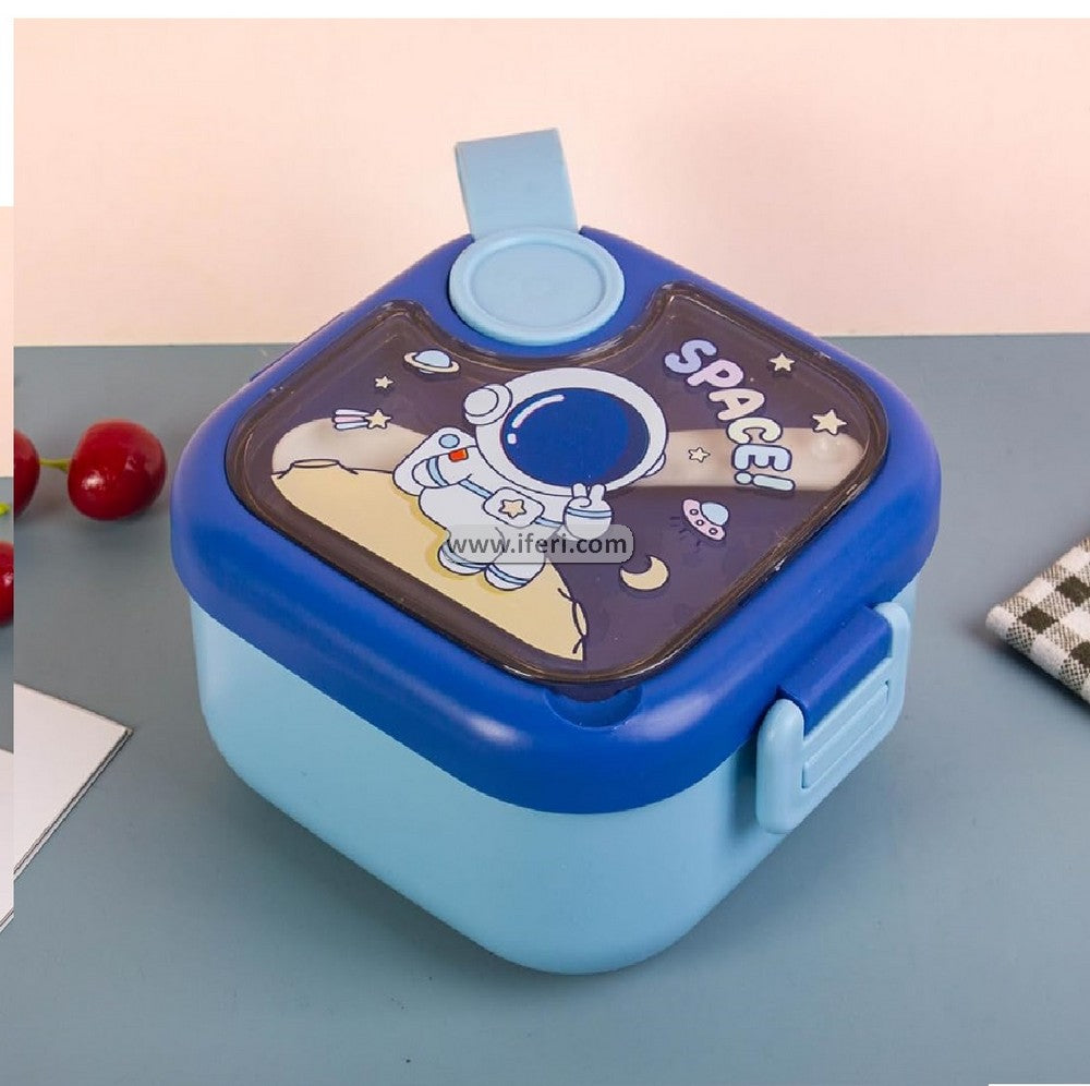 2 Part Airtight School Tiffin Box Food Container with Spoon LB6436