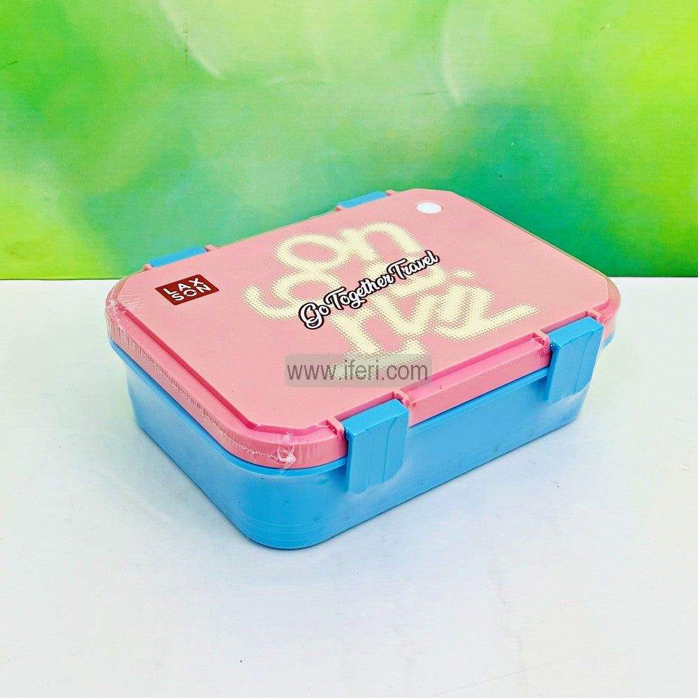 2 Part Airtight Stainless Steel Tiffin Box Food Container with Spoon MT596