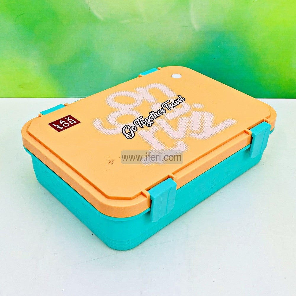 3 Part Airtight Stainless Steel Tiffin Box Food Container with Spoon MT598