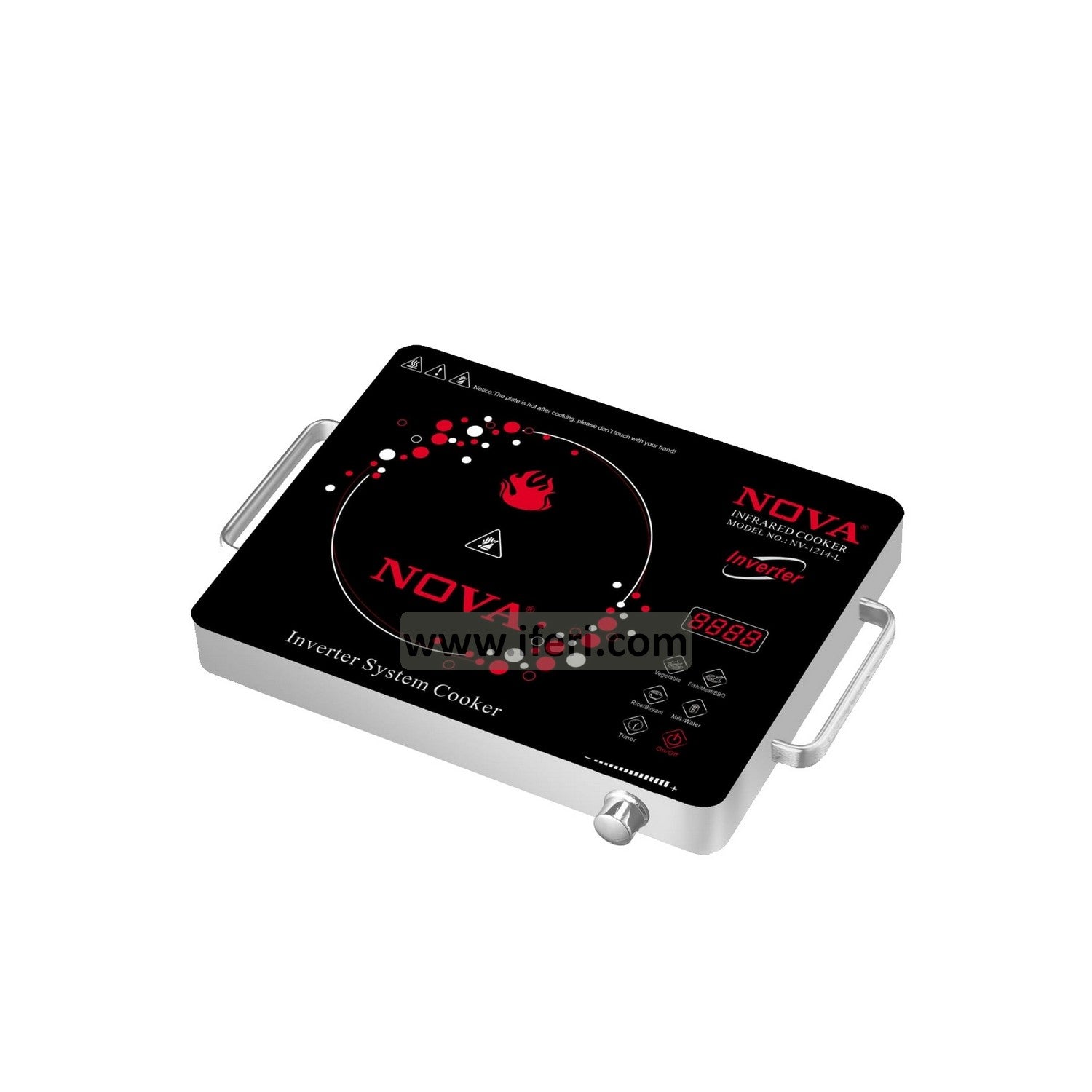 2200W NOVA Infrared Cooker (Inverter System) NV 1214-L