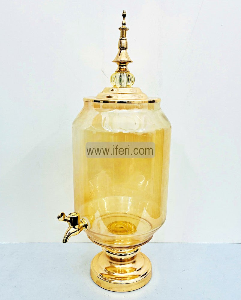 22 Inch Golden Glass Juice Dispenser RH2337