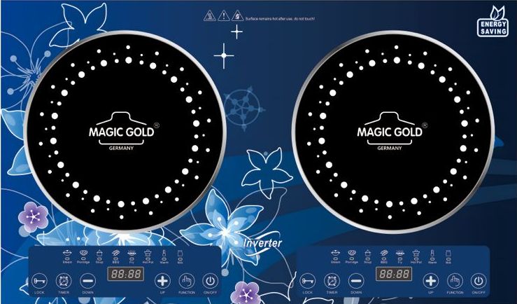 Magic Gold 2200W Double Induction Cooker MGIDIF206