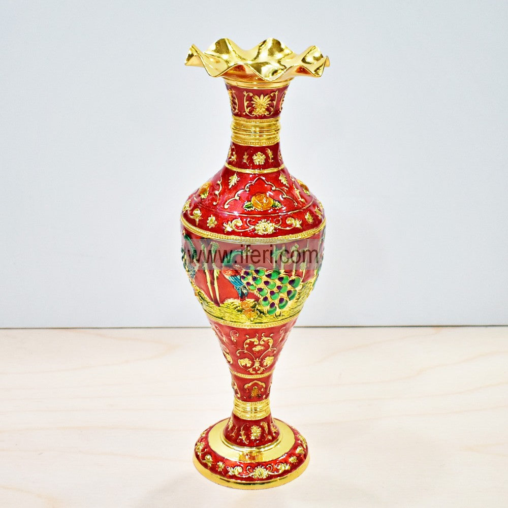 12 Inch Exclusive Metal Decorative Flower Vase RY2279