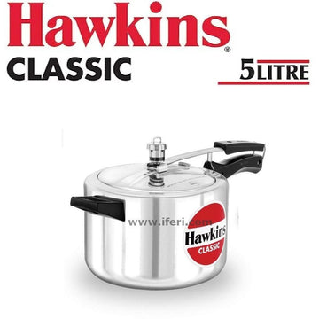 5 Litre Original Hawkins Classic Pressure Cooker IQ7094