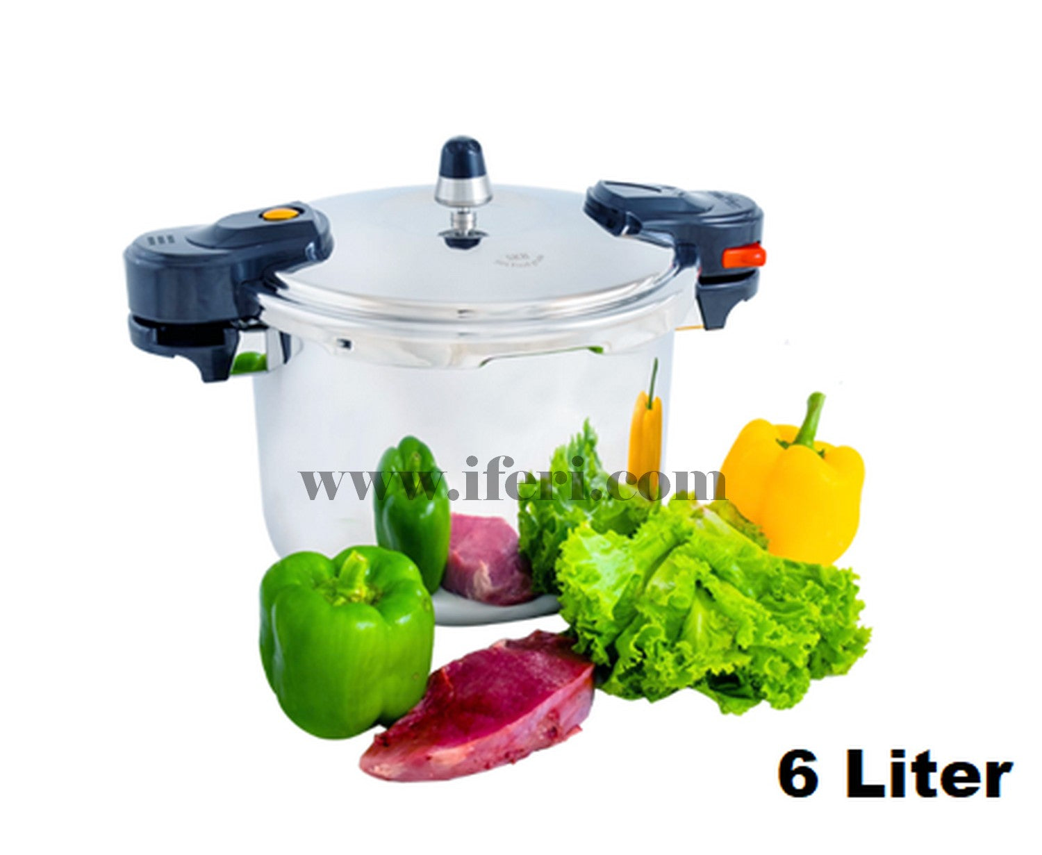 SKB 6 Liter Stainless Steel 3 ply Pressure Cooker 3P-PC-06
