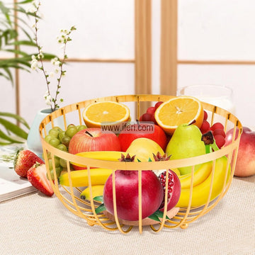 9.7 Inch Metal Fruit Basket ALP2060