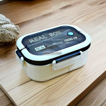 1200ml Airtight Tiffin Box Food Container with Spoons LB6444