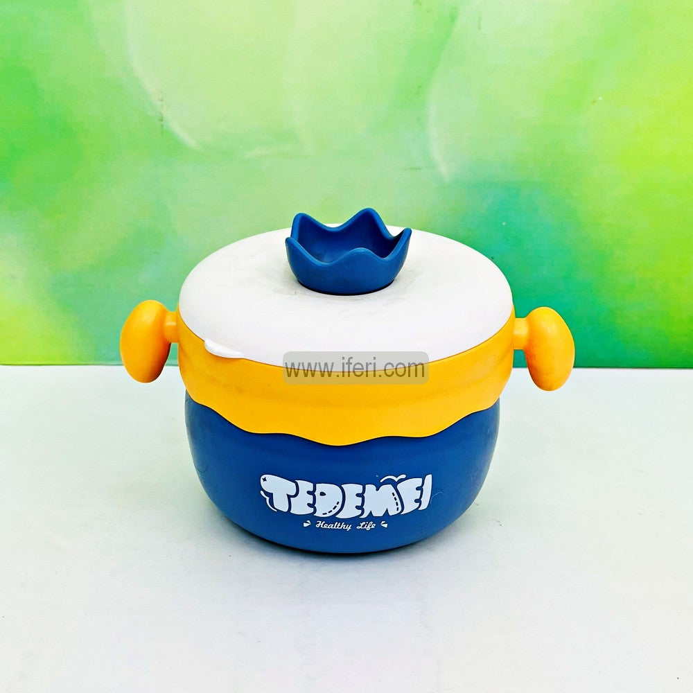 400ml Baby Food Bowl, 2 Part Stainless Steel Tiffin Box Food Container MT606-1