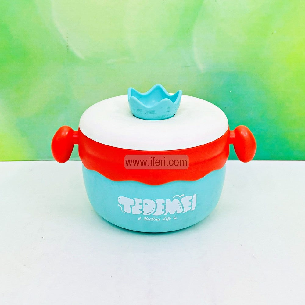 400ml Baby Food Bowl, 2 Part Stainless Steel Tiffin Box Food Container MT607-2