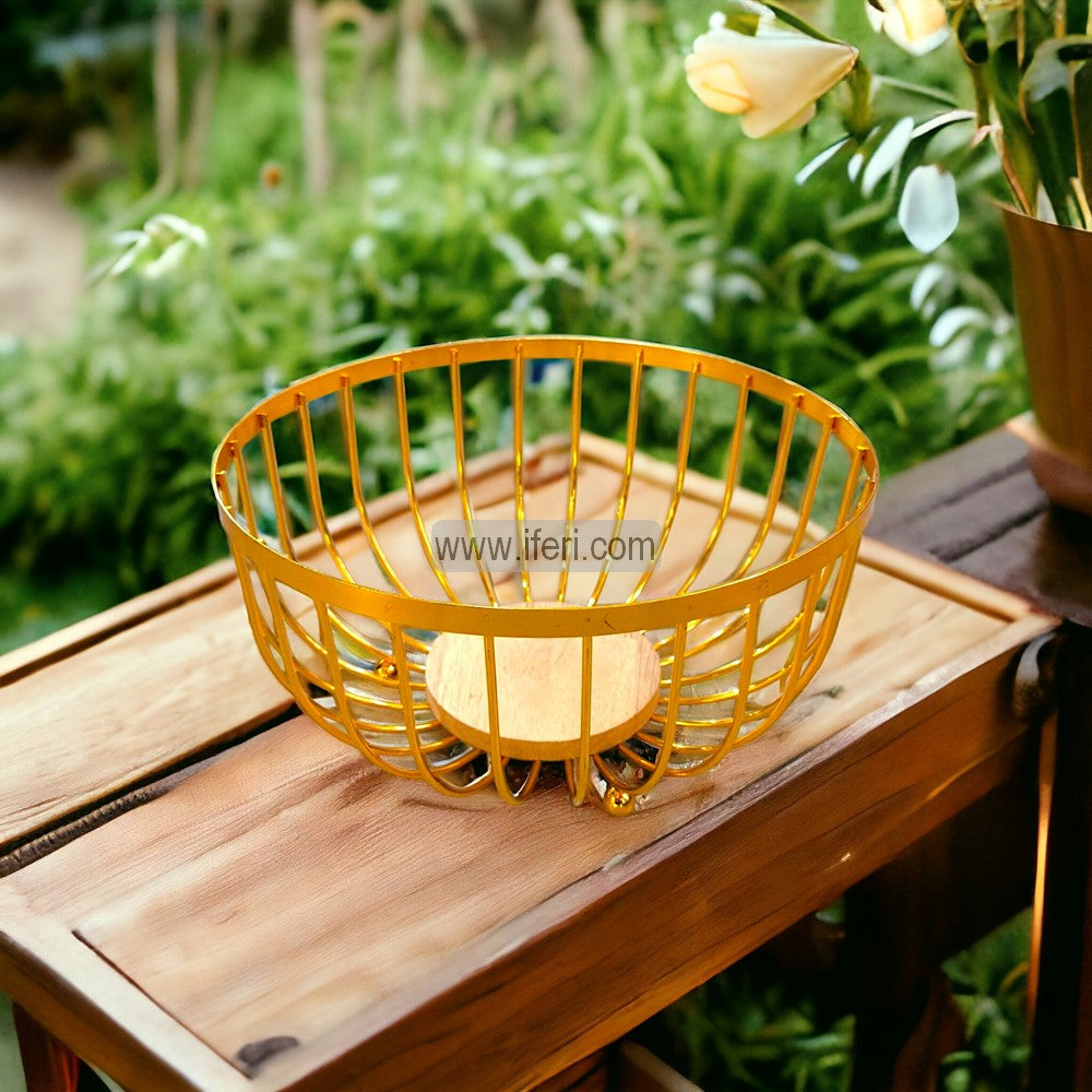 9.7 Inch Metal Fruit Basket ALP2060
