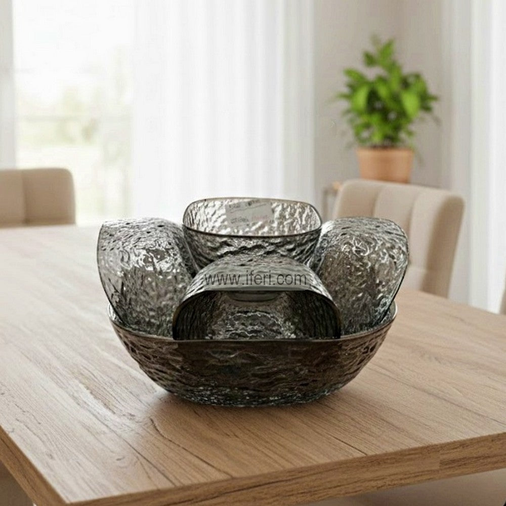 7 Pcs Glass Firni, Dessert Serving Bowl Set TB1610