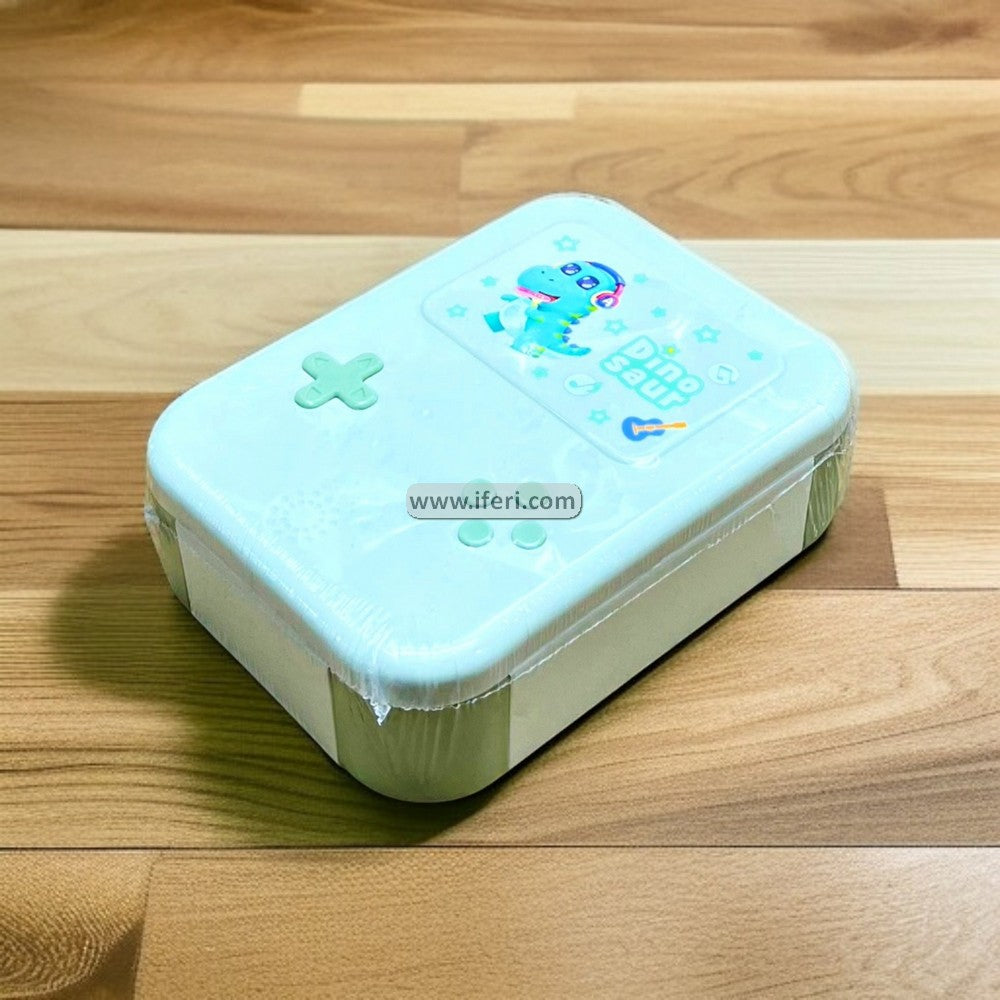 3 Part School Tiffin Box Food Container with Spoon LB6452