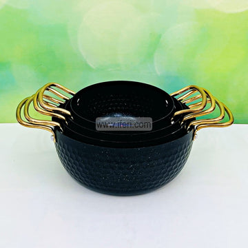4 Pcs Stainless Steel Non-stick Hammered Cookware Set TG10612