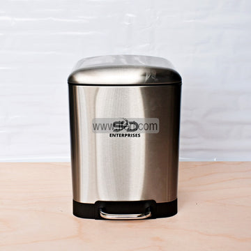 6 Liter Stainless Steel Hydraulic Pedal Bin KSM0011