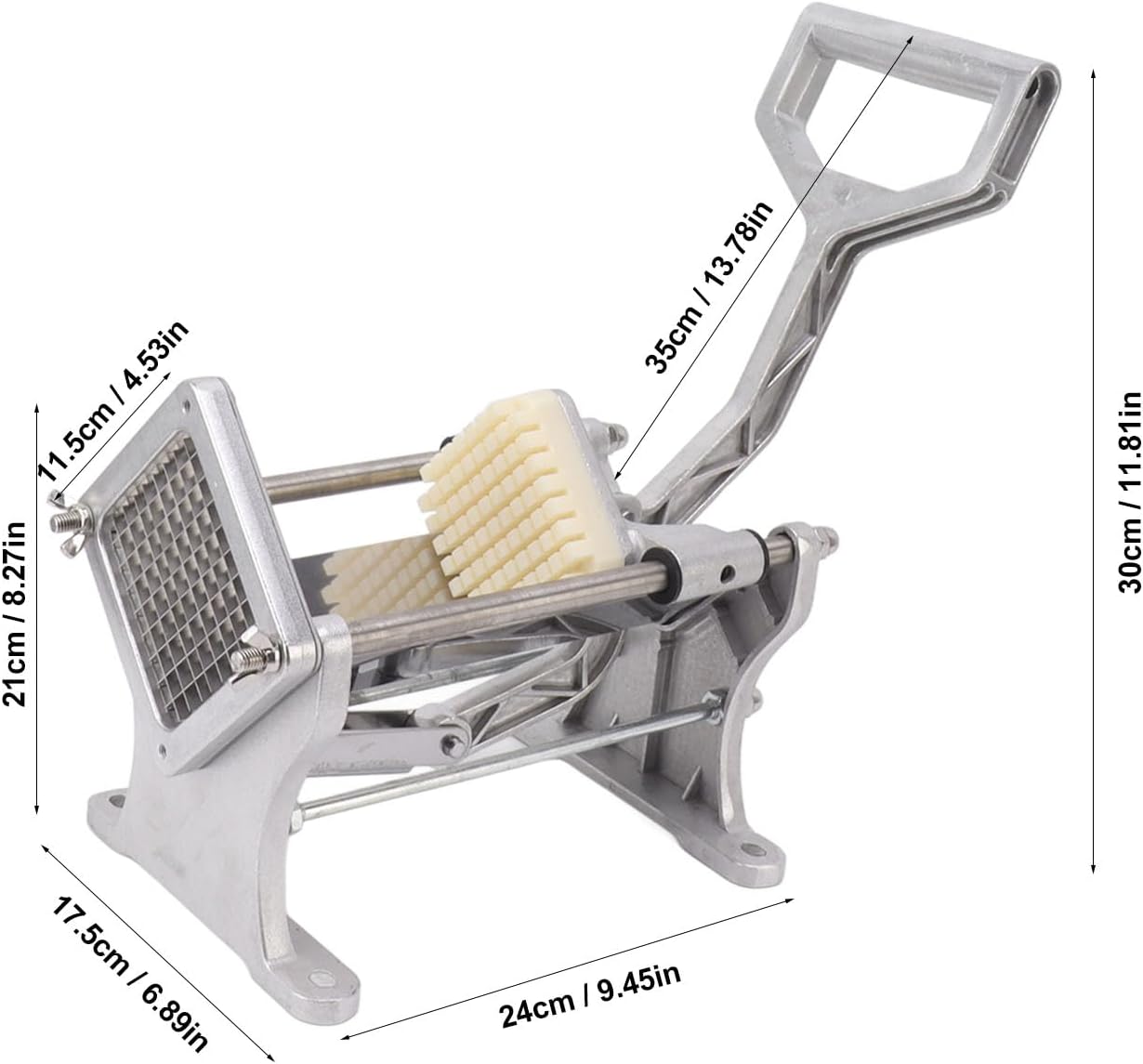 Heavy Duty Aluminum Potato Slicer/French Fries Cutter EB11429