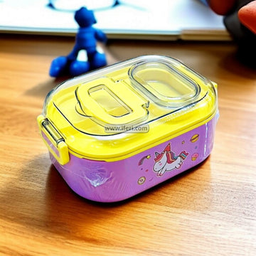 700ml Airtight School Tiffin Box Food Container with Spoon LB6457