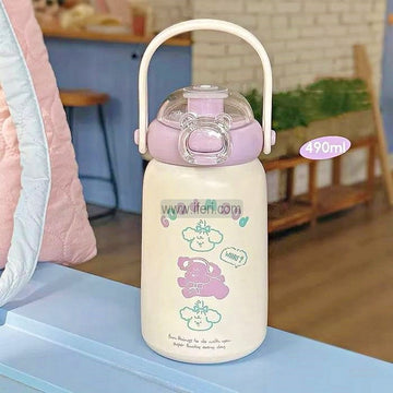 490ml Stainless Steel Kids Vacuum Flask, Thermos Flask, Water Bottle MT621-1