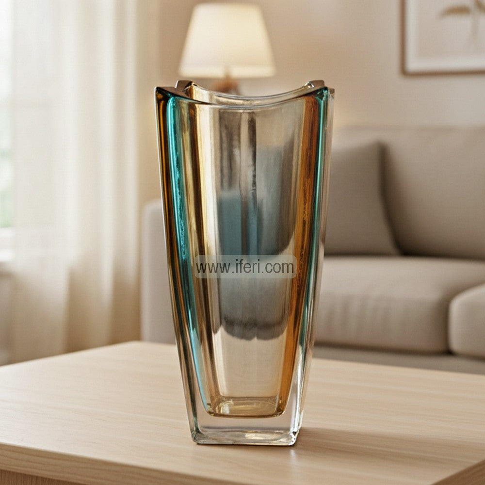 11.5 Inch Exclusive Heavy Crystal Glass Decorative Flower Vase TB1623