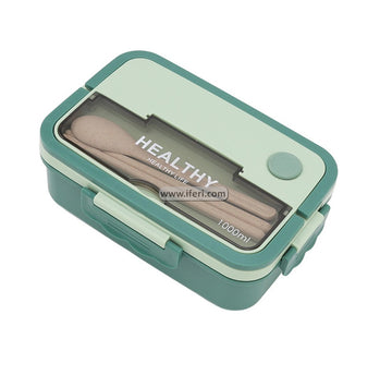 1000ml Airtight Tiffin Box Food Container with Spoon & Chopsticks LB6466