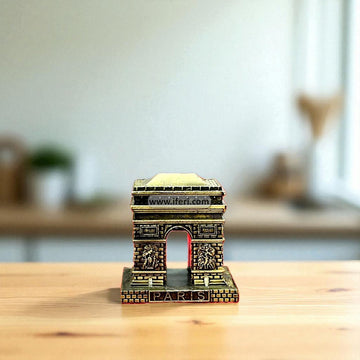 3 Inch Metal Paris Triumphal Arc Model Sculpture Showpiece MT631