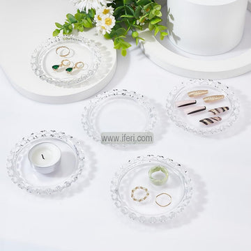 6 Pcs Glass Coaster / Lid TB1636