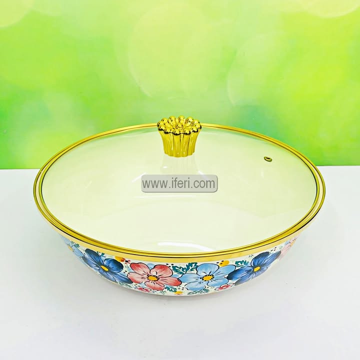 32cm Enamel Soup Pot, Stew Pot, Casserole, Cookware with Lid TG10870
