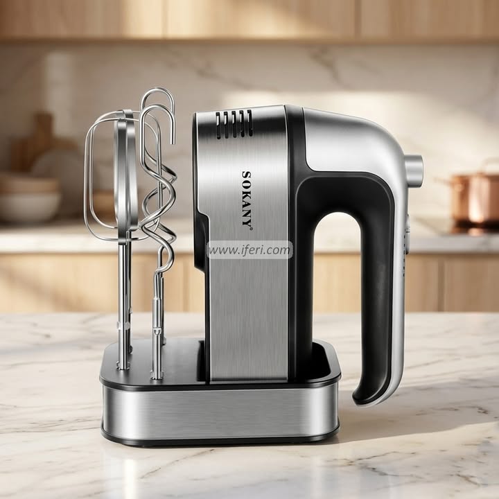 Sokany 800W 5 Adjustable Speeds Hand Mixer SK-6627