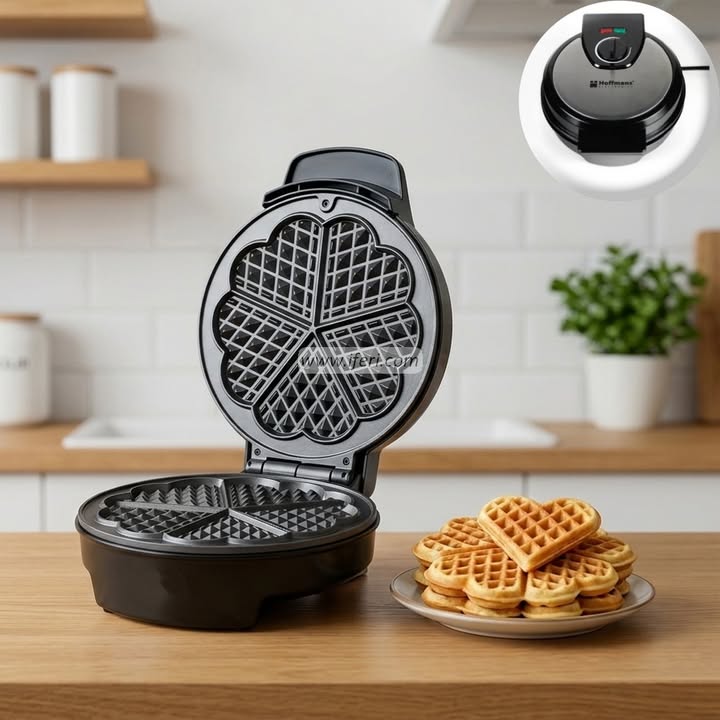 Hoffmans 1000W Waffle Maker HM-3024