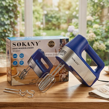 Sokany 800W 5 Adjustable Speeds Hand Mixer SK-02037