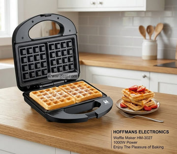 Hoffmans 1000W Waffle Maker - HM‑3027