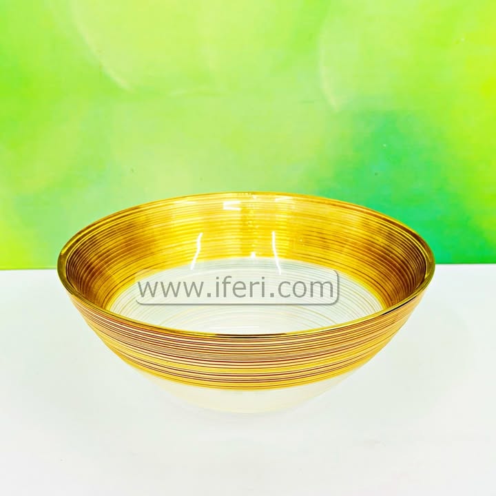 6.8 Inch Exclusive Glass Dal Serving Bowl RY3603