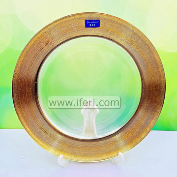 12.8 Inch Exclusive Glass Rice Serving Plate RY3581