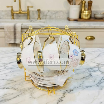 12 Pcs Exclusive Ceramic Tea Cup Set RY3618-1