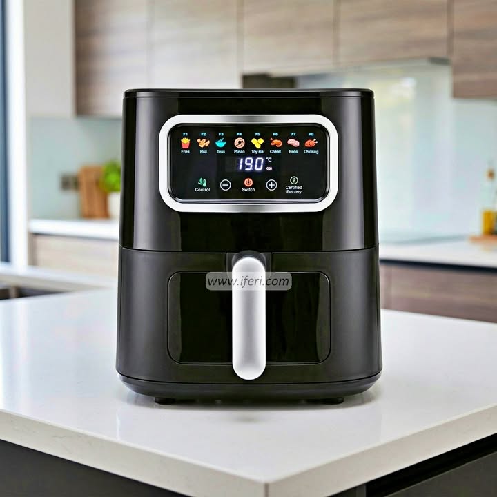 2400W Silver Crest 12 Liter Air Fryer BCG15975