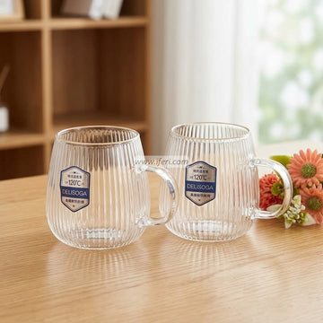 6 Pcs Borosilicate Glass Coffee Mug ALV0215