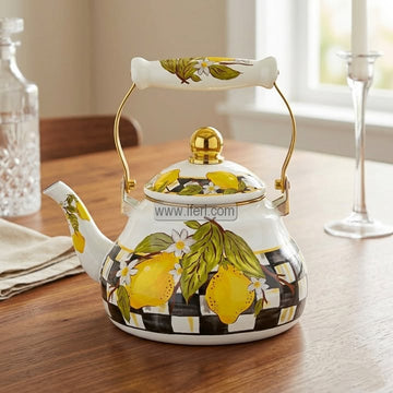 2 Liter Enamel Tea Pot, Tea Kettle RY3617