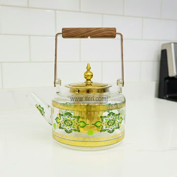 5.5 Inch Borosilicate Glass Tea Pot / Tea Kettle with Infuser MT695