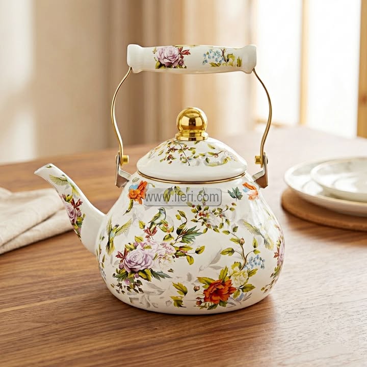 2 Liter Enamel Tea Pot, Tea Kettle RY3616