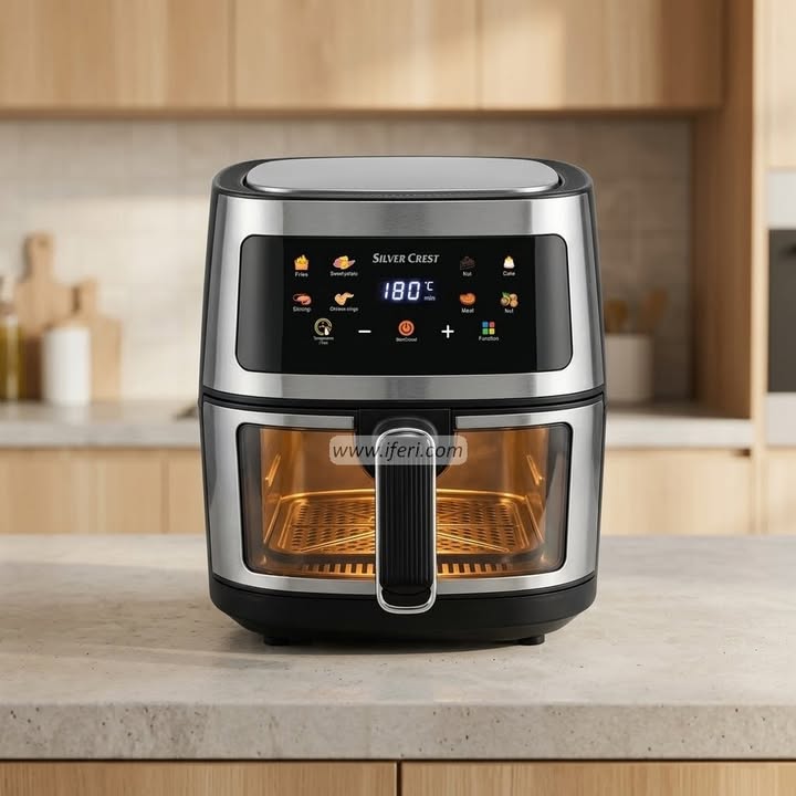 2400W Silver Crest 8 Liter Air Fryer BCG15976