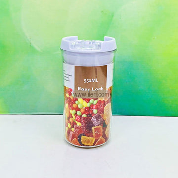 550ml Airtight Storage Container, Cookie Jar, Spice Jar with Vacuum Seal Lid MT662