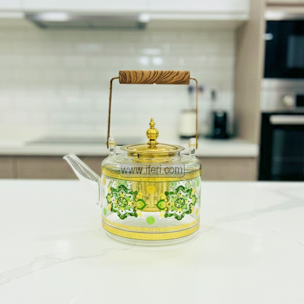 5 Inch Borosilicate Glass Tea Pot / Tea Kettle with Infuser MT694
