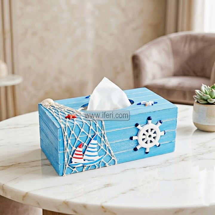 9.4 Inch Exclusive Decorative Tissue Box FT1618
