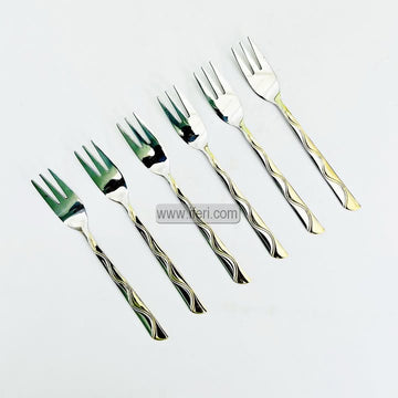6 Pcs Stainless Steel Fork Set EB216553