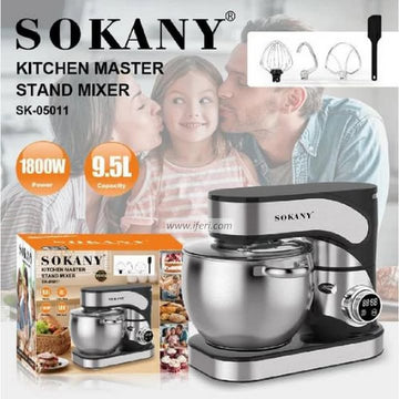Sokany 1800W Kitchen Master Stand Mixer SK-05011