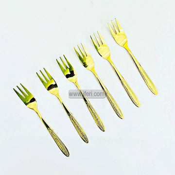 6 Pcs Stainless Steel Fork Set EB216552